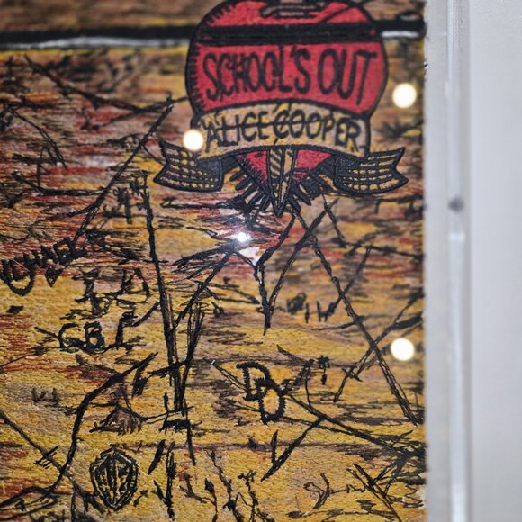 Stephen Wilson "School's Out" Alice Cooper Modularity Series 2020 Artist Proof - Picture 5 of 16